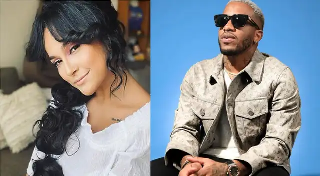 Daniela Darcourt contenta con Jefferson Farfán.