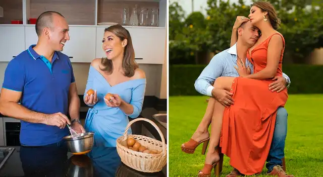 Karla Tarazona y Rafael Fernández celebraron su primer aniversario.