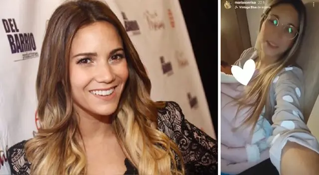 María Grazia Gamarra le dedica tiernas palabras a su bebé.