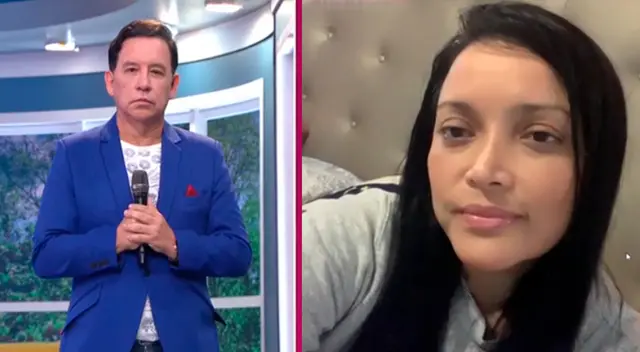 Mariella Zanetti sacó cara por el conductor Ricardo Rindón. Mariella Zanetti sacó cara por el conductor Ricardo Rindón.