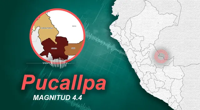 Temblor en Pucallpa de magnitud 4.4 Temblor en Pucallpa de magnitud 4.4