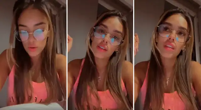 Shirley Arica se conmueve al hablar de su hija.