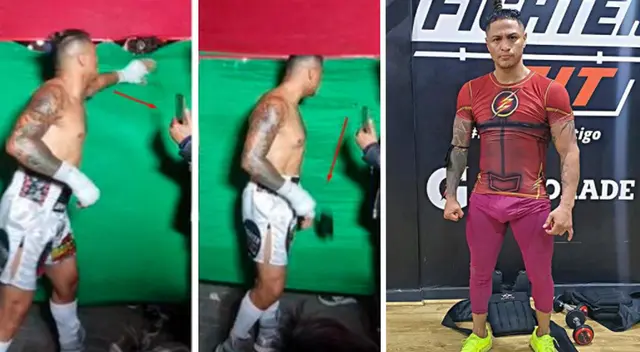 Jonathan Maicelo se defiende de mujer que le gritó e insultó.