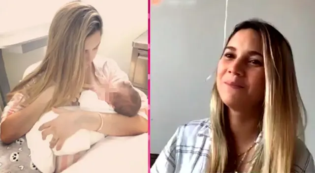 María Gracia Gamarra contó los detalles de su segundo parto.