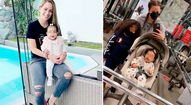 Melissa Klug emocionada al realizar compras con su nieta. Melissa Klug emocionada al realizar compras con su nieta.