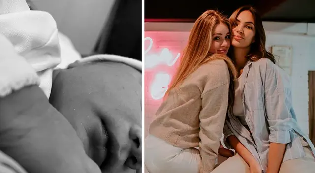 Mariana Vértiz 'chocha' con su nuevo sobrino.