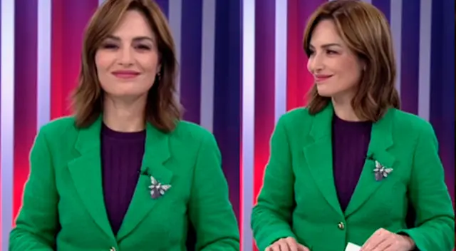 Mávila Huertas realiza peculiar reacción