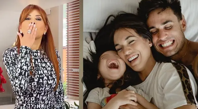 Magaly Medina admira relación de Jazmín Pinedo y Gino Assereto. Magaly Medina admira relación de Jazmín Pinedo y Gino Assereto.