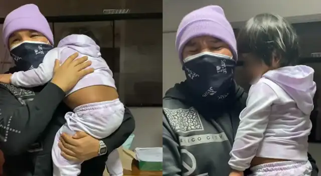 Osito Lima dejó atrás su popular cabeza de oso para ir al rescate de una pequeña con síndrome de Down