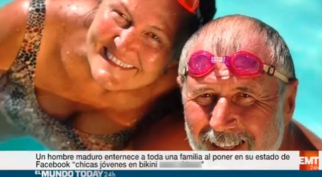 El adulto mayor cometió tremendo blooper en Facebook.