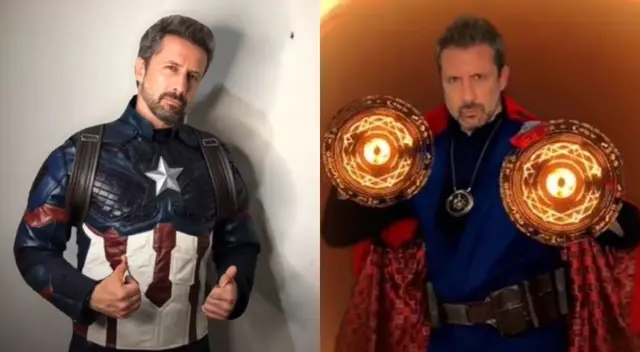Los cibernautas recordaron a su personaje 'Leonardo Rizopatrón' en Al fondo hay sitio al ver a Marco Zunino como héroe de Marvel.