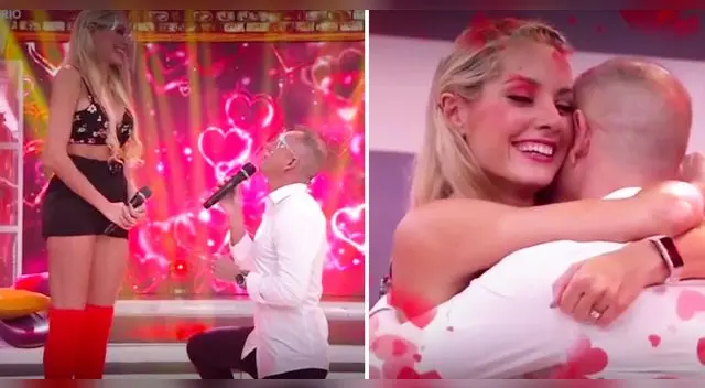 Julinho y Brenda se comprometieron en vivo en EBDT.