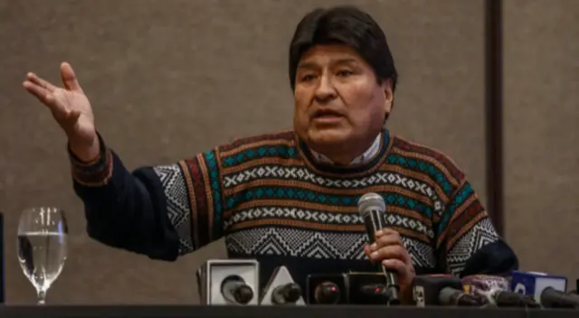 Evo Morales cuestiona el trabajo de la prensa.