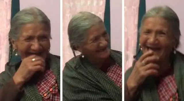 La señora se mostró encantada por el dispositivo.