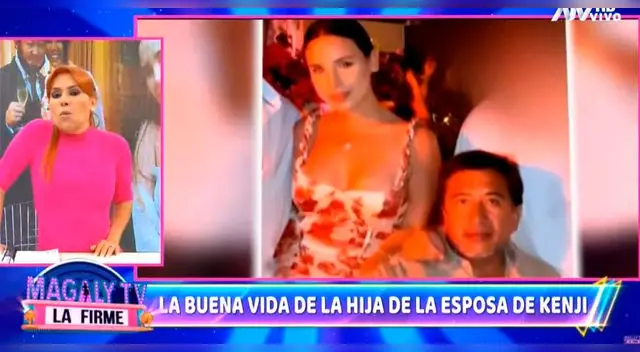 Magaly Medina defiende a la hijas de Kenji Fujimori tras críticas a su pareja. Magaly Medina defiende a la hijas de Kenji Fujimori tras críticas a su pareja.
