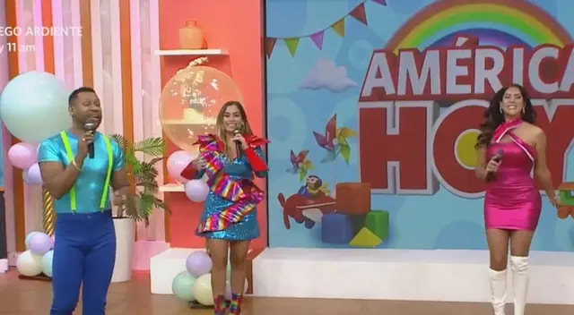 Ethel Pozo, Janet Barboza, Melissa Loza y Giselo celebraron a los niños al estilo de Nubeluz, Karina y Timoteo y otros programas Ethel Pozo, Janet Barboza, Melissa Loza y Giselo celebraron a los niños al estilo de Nubeluz, Karina y Timoteo y otros programas