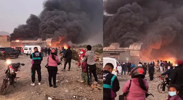 Incendio de gran magnitud consume fábrica de motos