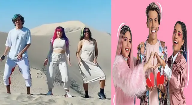 Lesslie, Rafa y Karen en increíble sesión de fotos en las Dunas de Perú.