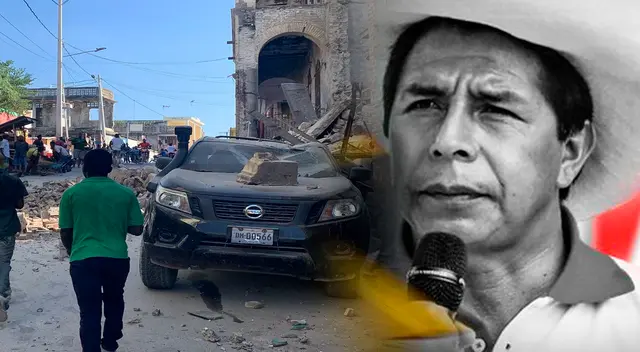 Presidente de la República, Pedro Castillo se pronunció ante el terremoto en Haití
