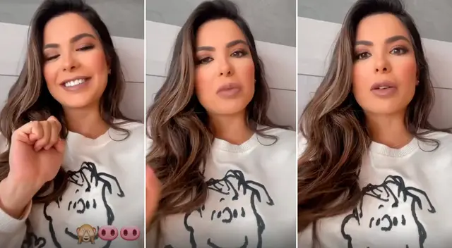 Ivana Yturbe asegura que come normal durante su embarazo. Ivana Yturbe asegura que come normal durante su embarazo.