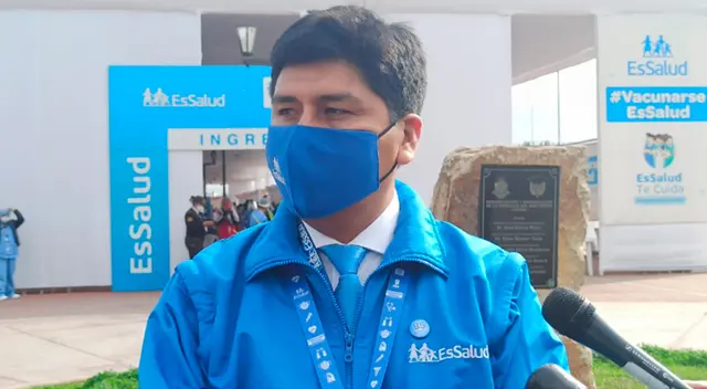 Presidente de EsSalud, Mario Carhuapoma. Presidente de EsSalud, Mario Carhuapoma.