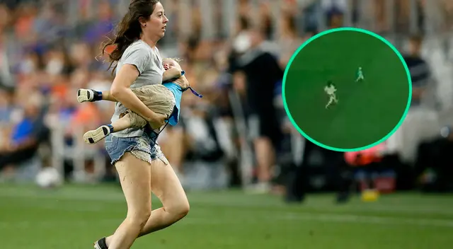 Niño sorprendió a todos en el campo de fútbol