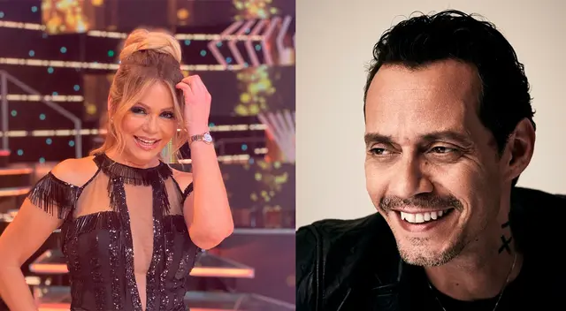 Gisela Valcárcel conoce a Marc Anthony