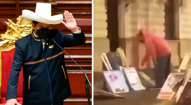 Un usuario expuso el preciso momento cuando una persona almacenaba cientos de carteles al interior de una furgoneta que se encontraba estacionada a pocos metros del Palacio de Justicia Un usuario expuso el preciso momento cuando una persona almacenaba cientos de carteles al interior de una furgoneta que se encontraba estacionada a pocos metros del Palacio de Justicia
