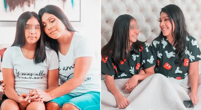 Tula Rodríguez celebró el Día del niño con su hija.