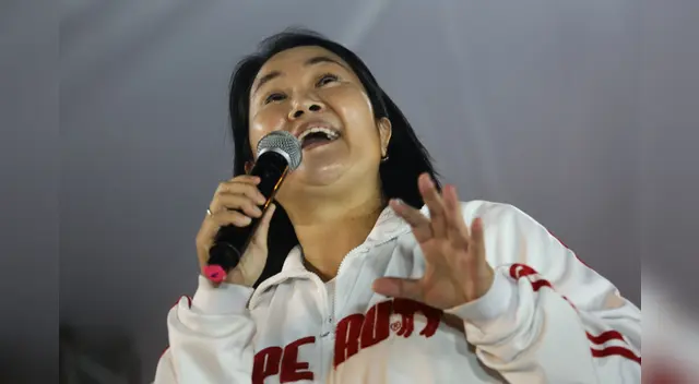 Excandidata presidencial, Keiko Fujimori.