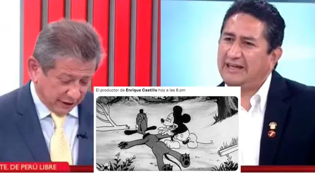 Vladimir Cerrón acudió al programa Agenda Política de Enrique Castillo.