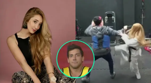 Jean Paul Santa María quedó sorprendido al ver a su pareja Romina Gachoy en acción, al igual que muchos usuarios en redes sociales. Jean Paul Santa María quedó sorprendido al ver a su pareja Romina Gachoy en acción, al igual que muchos usuarios en redes sociales.