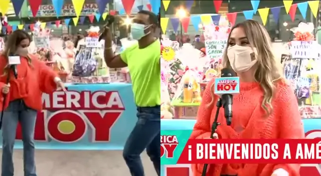 Ethel Pozo llegó al mercado el bosque en SJL, y no esperó que Edson Dávila apareciera junto a ella para bromearle EN VIVO. Ethel Pozo llegó al mercado el bosque en SJL, y no esperó que Edson Dávila apareciera junto a ella para bromearle EN VIVO.