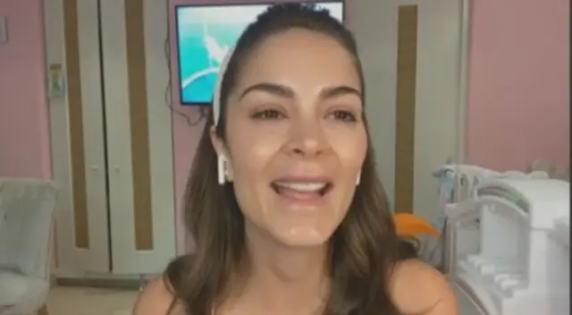 Laura Spoya se conectó con América Hoy tras dar positivo al coronavirus y revela se siente bien pese a los síntomas que ha tenido.