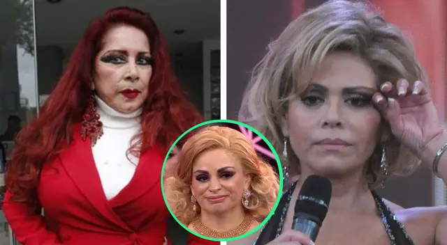 Monique Pardo asada con Gisela Valcárcel tras la eliminación de la actriz cómica. Monique Pardo asada con Gisela Valcárcel tras la eliminación de la actriz cómica.