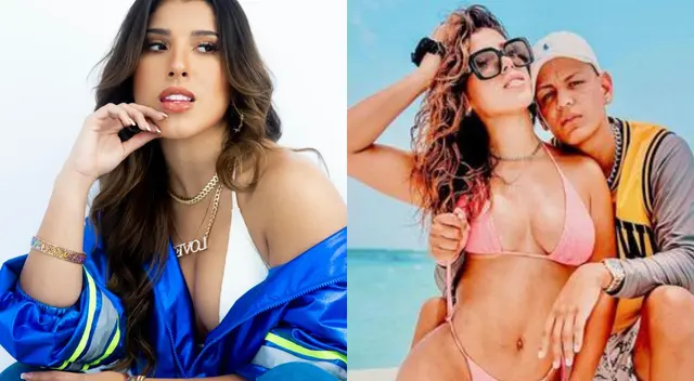 Yahaira Plasencia llenó de halagos al colombiano Kamm, pero aseguró que no hay nada romántico entre ambos, pese a especulaciones.