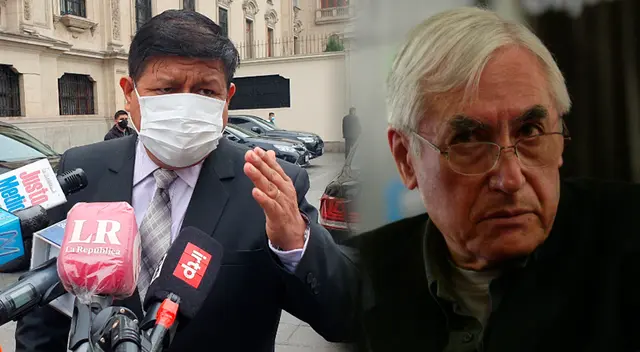 Ministro de Defensa tuvo una conversación privada con el canciller.