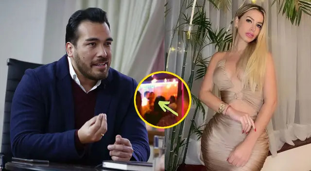 Álvaro Paz de la Barra tras ampay con Jamila Dahabreh bailando pegaditos. Álvaro Paz de la Barra tras ampay con Jamila Dahabreh bailando pegaditos.