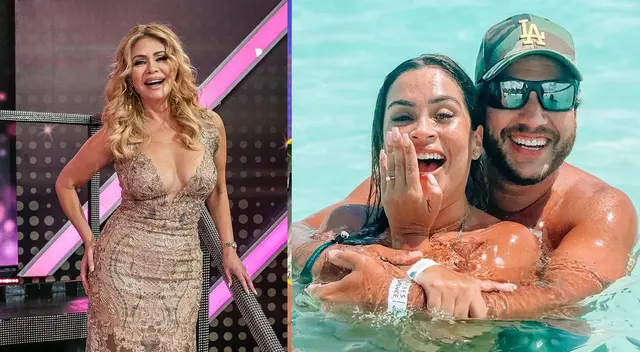 Gisela Valcárcel elogia a su yerno. Gisela Valcárcel elogia a su yerno.