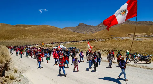 Se reiniciaron las protestas en Chumbivilcas, en Cusco, contra la compañía minera Las Bambas. Se reiniciaron las protestas en Chumbivilcas, en Cusco, contra la compañía minera Las Bambas.