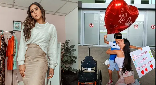 Melissa Paredes se quiebra al ver encuentro de Sheyla y Antoñito