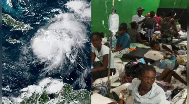 Haití: tormenta Grace provoca fuertes lluvias en una de las ciudades más golpeadas por el terremoto.