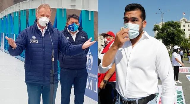 Jorge Muñoz no se cayó nada y le respondió al alcalde de la Molina sobre su trabajo en Lima Metropolitana.