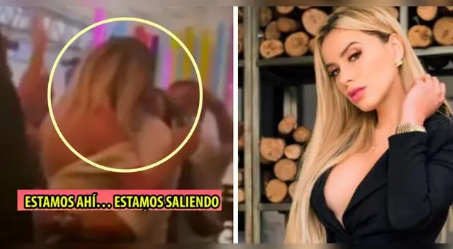 Jamila Dahabreh confirmó los rumores con el alcalde de La Molina. Jamila Dahabreh confirmó los rumores con el alcalde de La Molina.