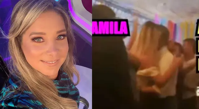 Sofía Franco y su reacción cuando le preguntan por ampay de Álvaro Paz de la Barra y Jamila Dahabreh. Sofía Franco y su reacción cuando le preguntan por ampay de Álvaro Paz de la Barra y Jamila Dahabreh.