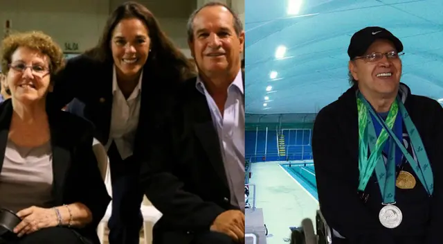 Chiappo y González junto a Villar presidenta ANPPERU. En la otras escena Euler.