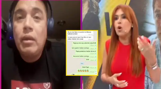 Leonard León asegura que habla con sus hijos por llamadas y Magaly le dice