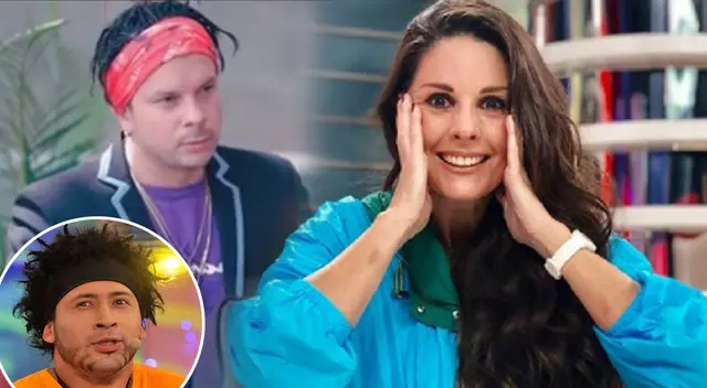 Rebeca Escribens trolea el look de trencitas de Mario Hart en spot de Esto es Guerra.