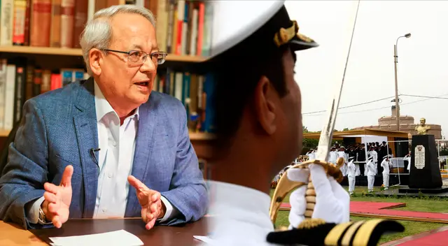 César Hildebrandt no se calló nada y habló sobre los integrantes de la Marina de Guerra del Perú.