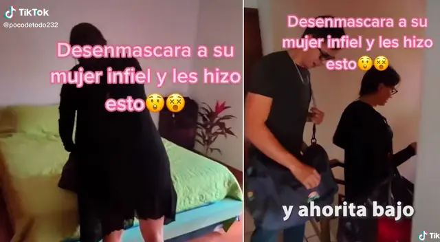 El insólito video cuenta con más de 56 millones de reproducciones en TikTok. El insólito video cuenta con más de 56 millones de reproducciones en TikTok.